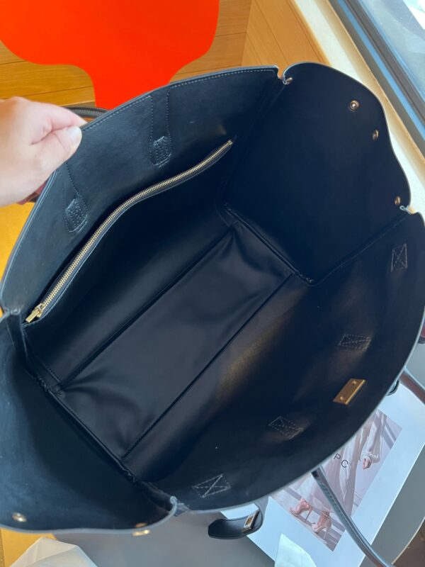 Balenciaga Bel-Air Runway Tote Bag – Black with Gold Hardware (Large)