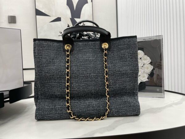 Chanel Canvas Shopping Tote – Spring/Summer New Arrival