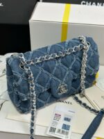 Chanel Classic Flap Bag – Denim Edition with Exterior Stitching