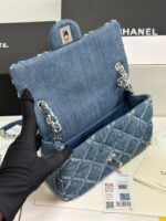 Chanel Classic Flap Bag – Denim Edition with Exterior Stitching