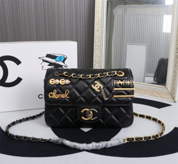 Chanel CF Limited Edition Badge Bag (Exclusive Imported Lambskin)