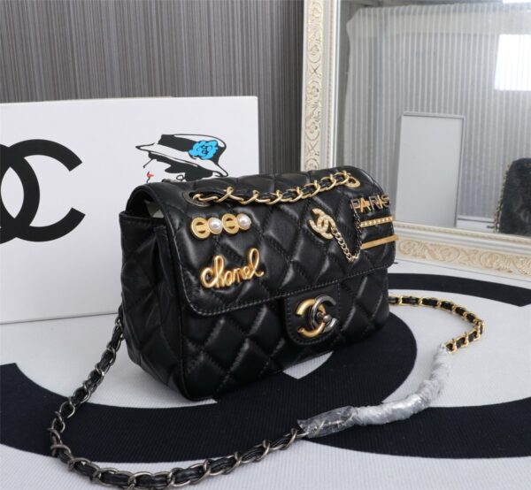 Chanel CF Limited Edition Badge Bag (Exclusive Imported Lambskin)