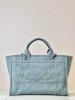 Chanel 23S Washed Vintage Denim Beach Tote Bag (Top Replica Quality)