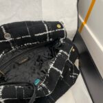 Chanel 22K Tweed Drawstring Bag – Small Size