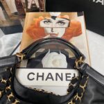 Chanel 22P Nylon Chain Shopping Tote