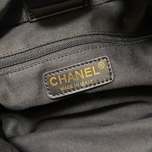 Chanel 22P Nylon Chain Shopping Tote