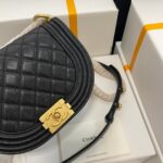 Chanel 22A Boy Saddle Messenger Bag – Métiers d’Art Collection