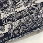Dior Book Tote – Layered “Blue Jungle Tiger” Embroidery