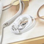 Lady Dior Mini – White with Silver Hardware (3 Grid)