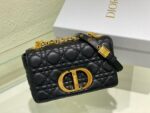 Dior Caro Small Bag – Classic Cannage Stitching & Vintage Gold Hardware