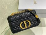Dior Caro Small Bag – Classic Cannage Stitching & Vintage Gold Hardware