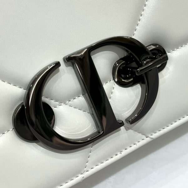 Dior 30 Montaigne Box Chain Bag – Black & White