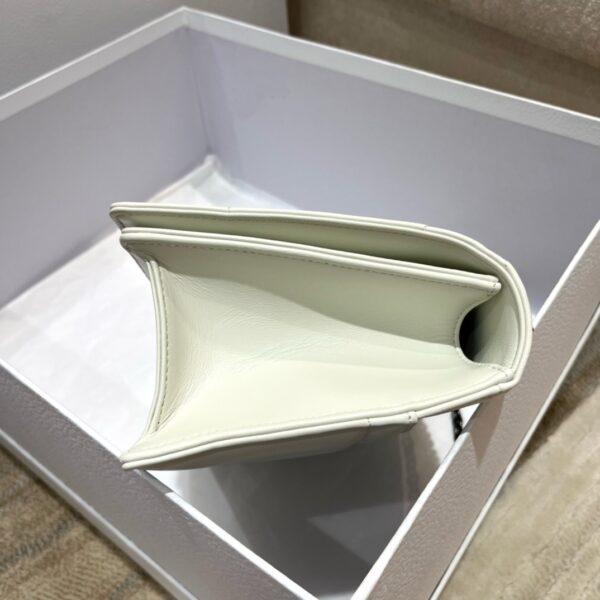 Dior 30 Montaigne Box Chain Bag – Black & White