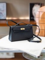 HERMES Kelly I – The Dream Bag | H5-22 Black with Gold Hardware