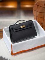 HERMES Kelly I – The Dream Bag | H5-22 Black with Gold Hardware