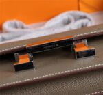 Hermès Constance Bag – Factory Direct | Epsom Leather in Khaki with Silver Hardware