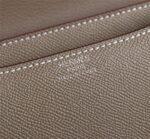 Hermès Constance Bag – Factory Direct | Epsom Leather in Khaki with Silver Hardware