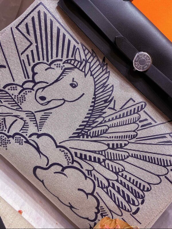Hermès Herbag 31cm – Limited Edition Pegasus Print | Top-Tier Custom Version