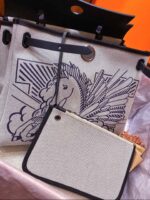 Hermès Herbag 31cm – Limited Edition Pegasus Print | Top-Tier Custom Version