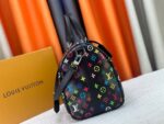 Louis Vuitton × Takashi Murakami 20th Anniversary Keepall Bag – Black Multicolor | M13745 | NFC Chip Version