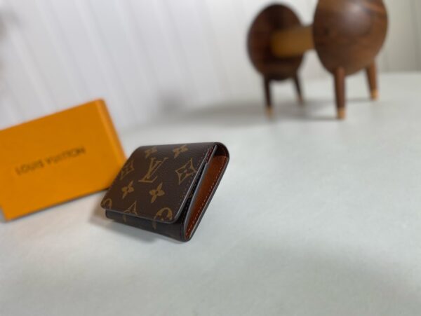 Louis Vuitton Enveloppe Carte de Visite Card Holder – Damier Graphite