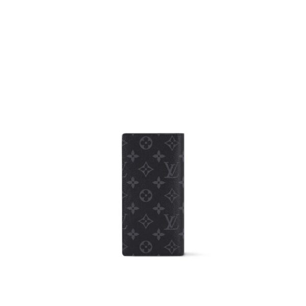 Louis Vuitton M61697 Brazza Wallet – Damier Graphite Canvas