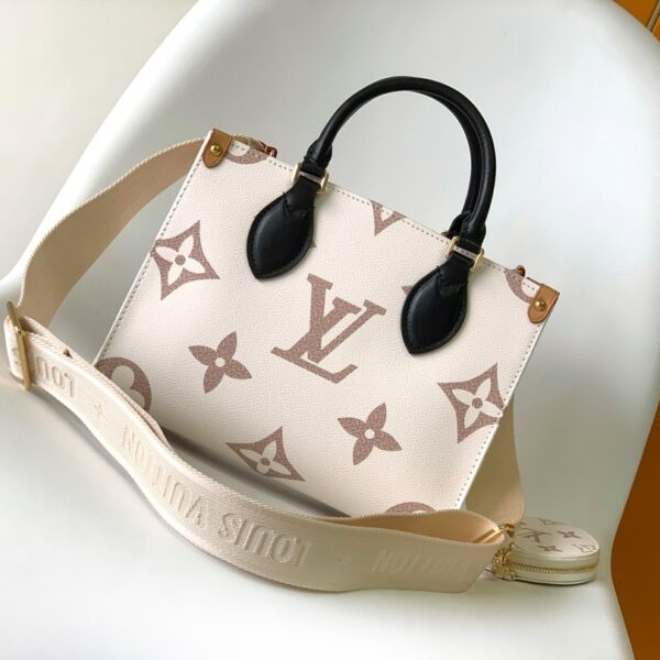 Louis Vuitton Top-Quality Original Onthego Small Shopping Bag Modern & Refined Desert Series Design