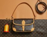 Louis Vuitton Top-Quality Original Diane Handbag Stylish and Versatile with Removable Straps