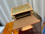 Louis Vuitton Dauphine Mini Handbag – Gold Monoglam