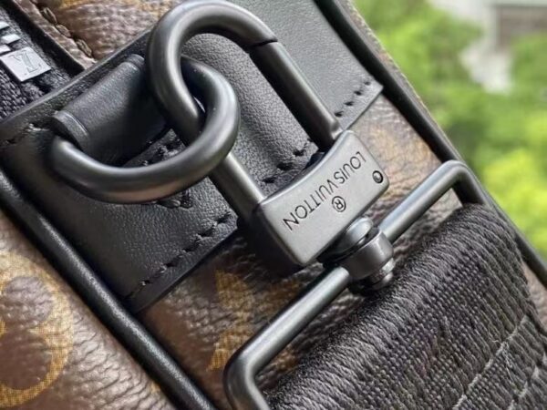 Louis Vuitton S Lock Messenger Bag – Black