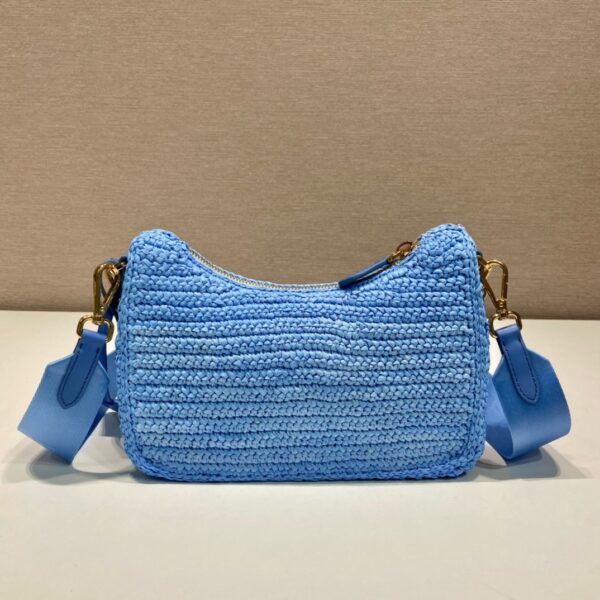 PRADA 3-in-1 Handwoven Raffia Bag – L1BH204LU (New Color)
