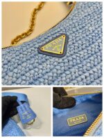 PRADA 3-in-1 Handwoven Raffia Bag – L1BH204LU (New Color)