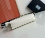 PRADA 1BD317 Monochrome Saffiano Leather Crossbody Bag