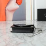 PRADA 1BH189 Triangle Flap Shoulder Bag