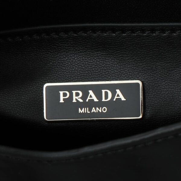 PRADA 1BH189 Triangle Flap Shoulder Bag