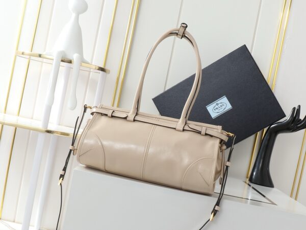 PRADA Soft Lux Oil-Wax Leather Handbag – Small Size | Model 1BA426