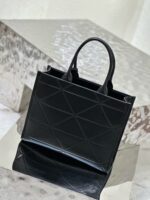 PRADA Geometric Quilted Leather Tote – Medium Size | Model 1BA378