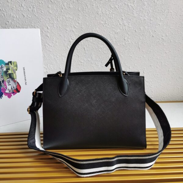 PRADA Large Classic Tote – Upgraded Edition with Woven Strap | Model 1BA155