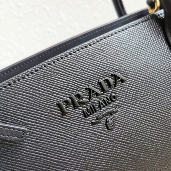 PRADA Large Classic Tote – Upgraded Edition with Woven Strap | Model 1BA155