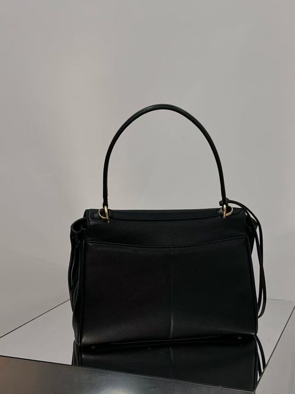 24s Hot-Selling Mini Black & Gold BALENCIAGA RODEO BAG