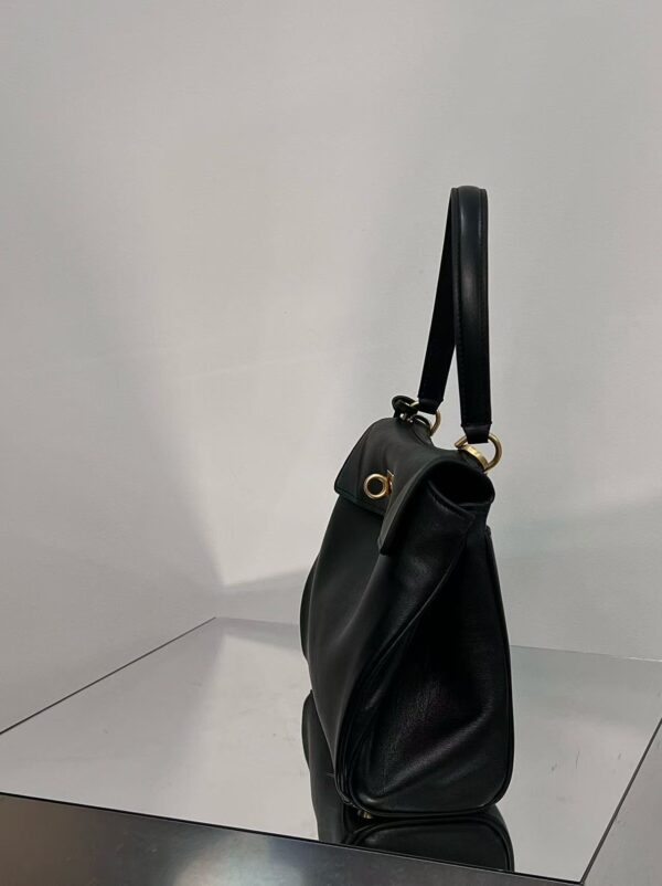 24s Hot-Selling Mini Black & Gold BALENCIAGA RODEO BAG
