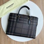 Balenciaga Men's Briefcase – Smoky Check Pattern