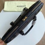 Balenciaga Men's Briefcase – Smoky Check Pattern