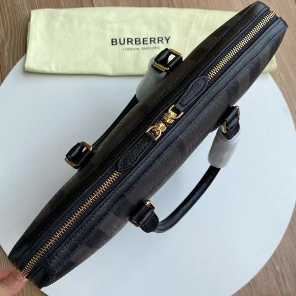 Balenciaga Men's Briefcase – Smoky Check Pattern